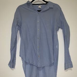 H&M blue button down
